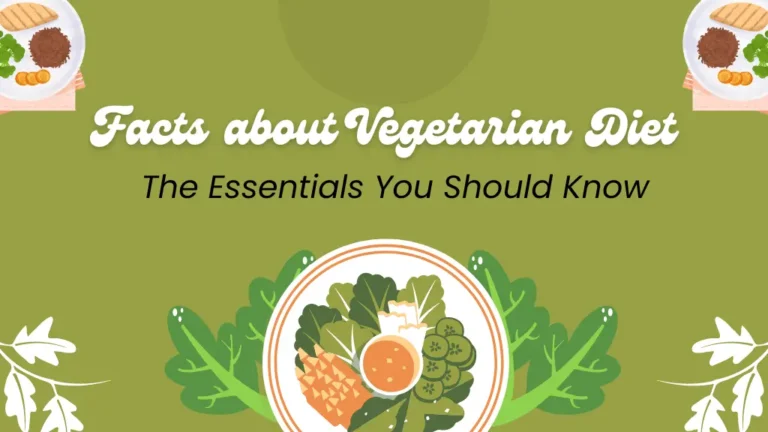 Facts About a Vegetarian diet The Essentials You Should Know- blog banner image